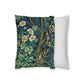 Cushion Cover by William Morris & Co in a floral pattern called Pheasant and Squirrel Collection (Squirrel) - Blue
