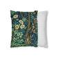 Cushion Cover by William Morris & Co in a floral pattern called Pheasant and Squirrel Collection (Squirrel) - Blue