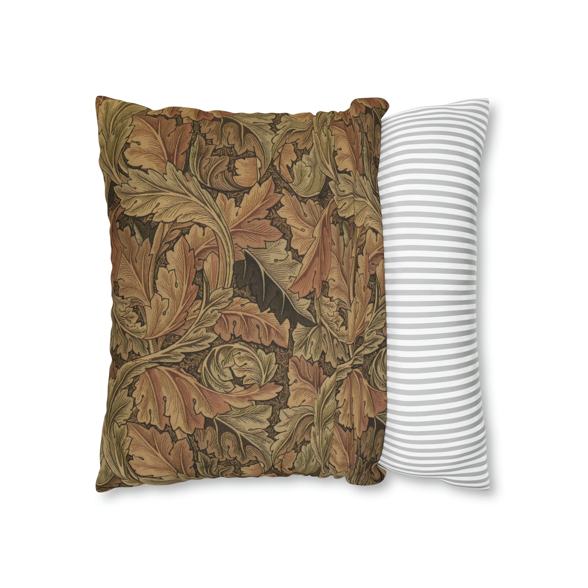 william-morris-co-spun-poly-cushion-cover-acanthus-collection-brown-18