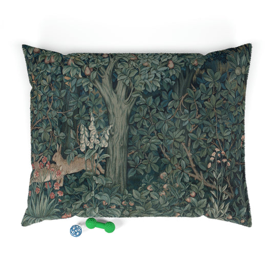 William-Morris-&-Co-Pet-Bed-Rabbit-by-John-Henry-Dearle-Green-Forest-Collection-1