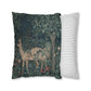 William Morris & Co Spun Poly Cushion Cover - Green Forest Collection (Dear)