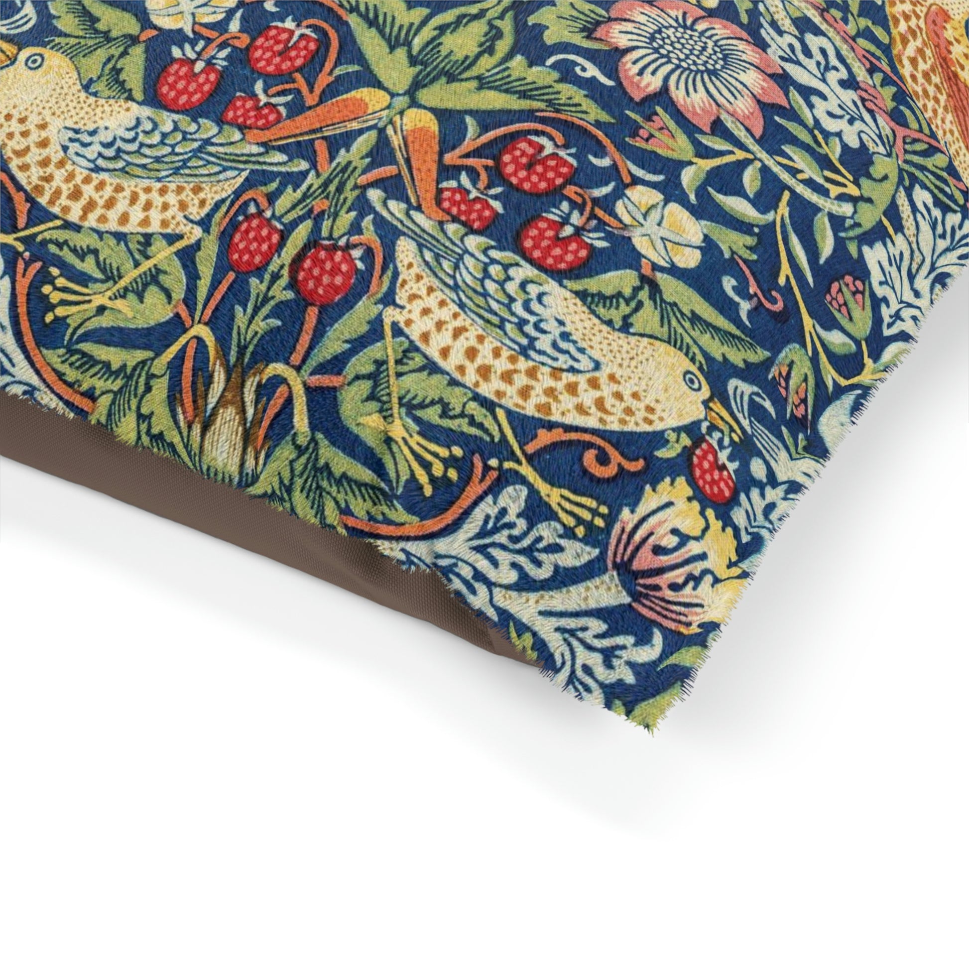 William-Morris-&-Co-Pet-Bed-Strawberry-Thief-Collection-2