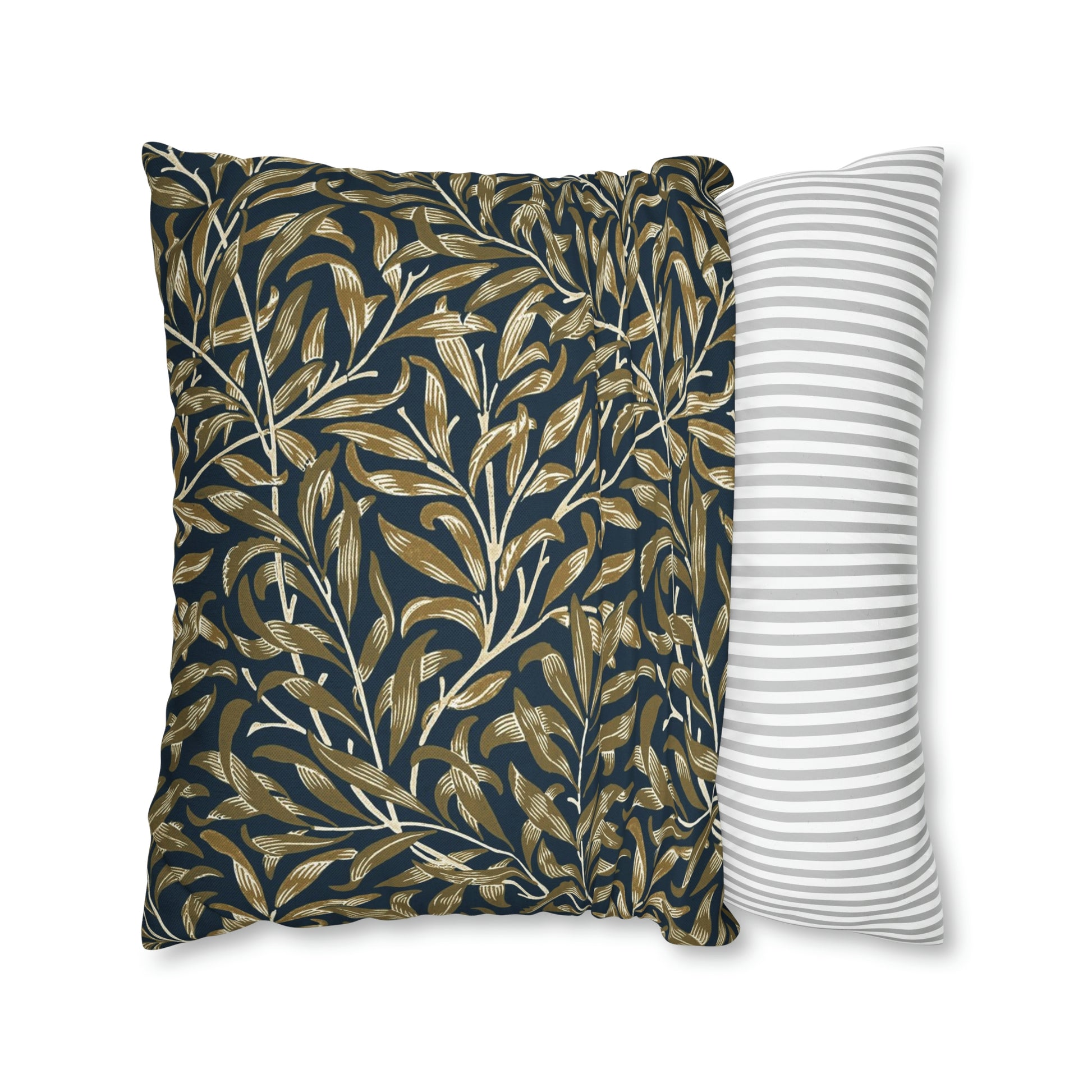 william-morris-co-spun-poly-cushion-cover-willow-bough-collection-black-3