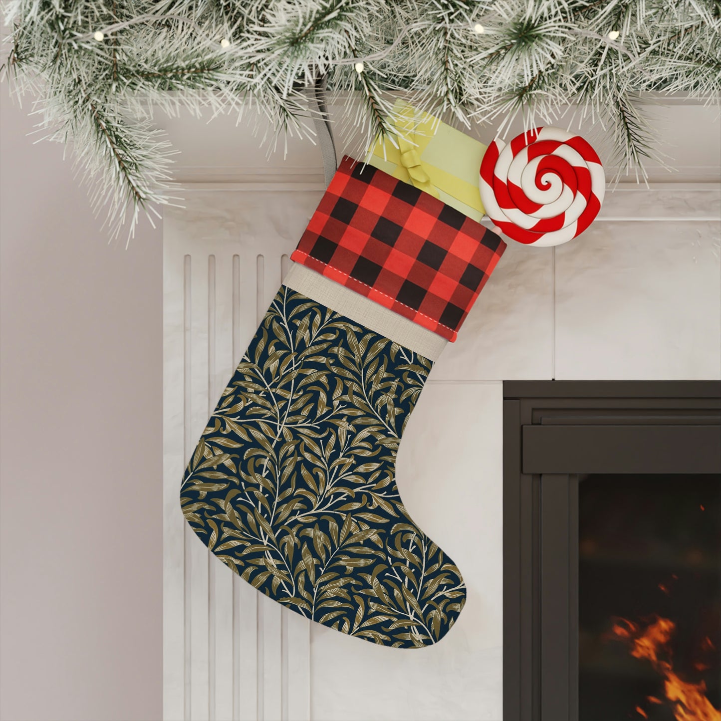 william-morris-co-christmas-stocking-willow-bough-collection-black-8