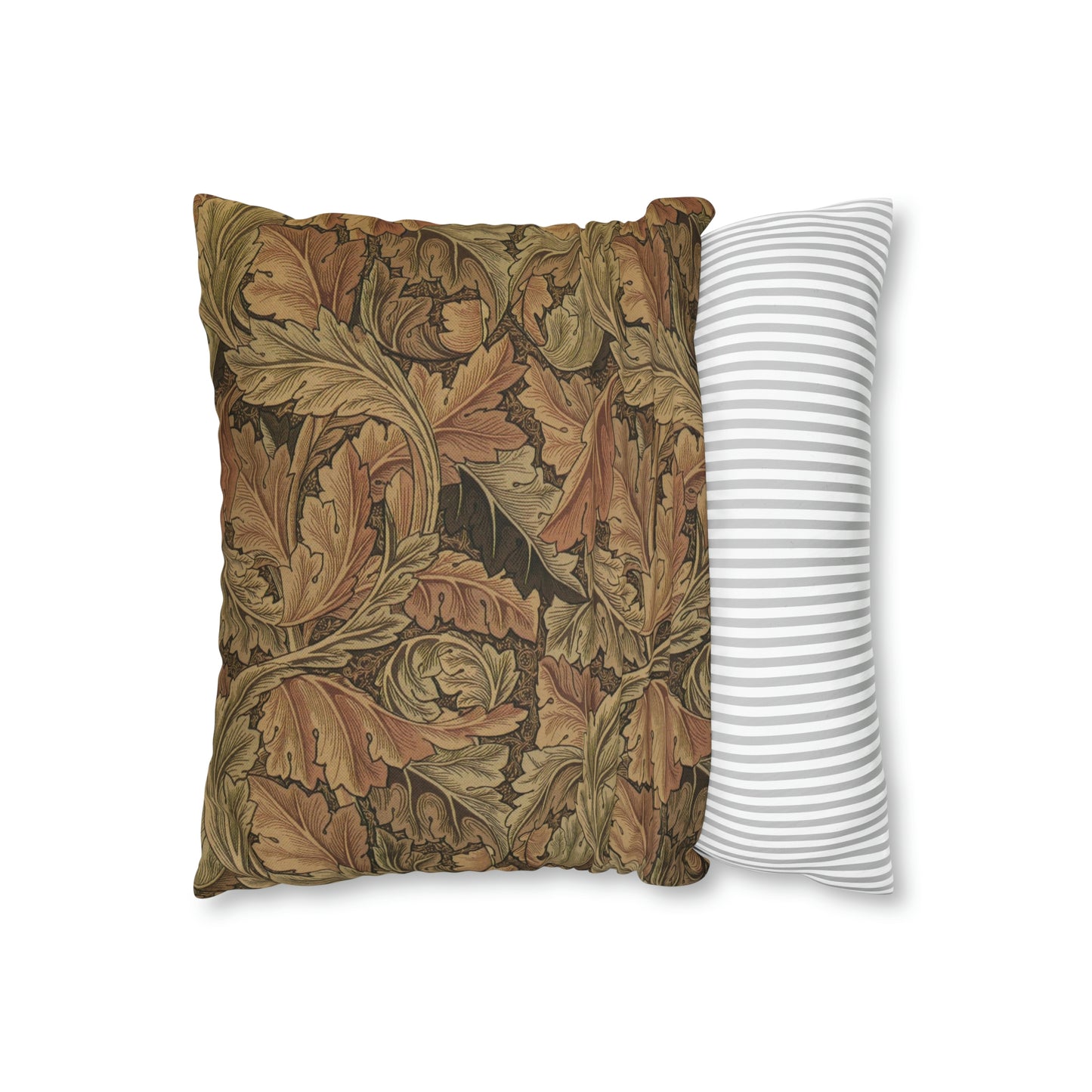 william-morris-co-spun-poly-cushion-cover-acanthus-collection-brown-11