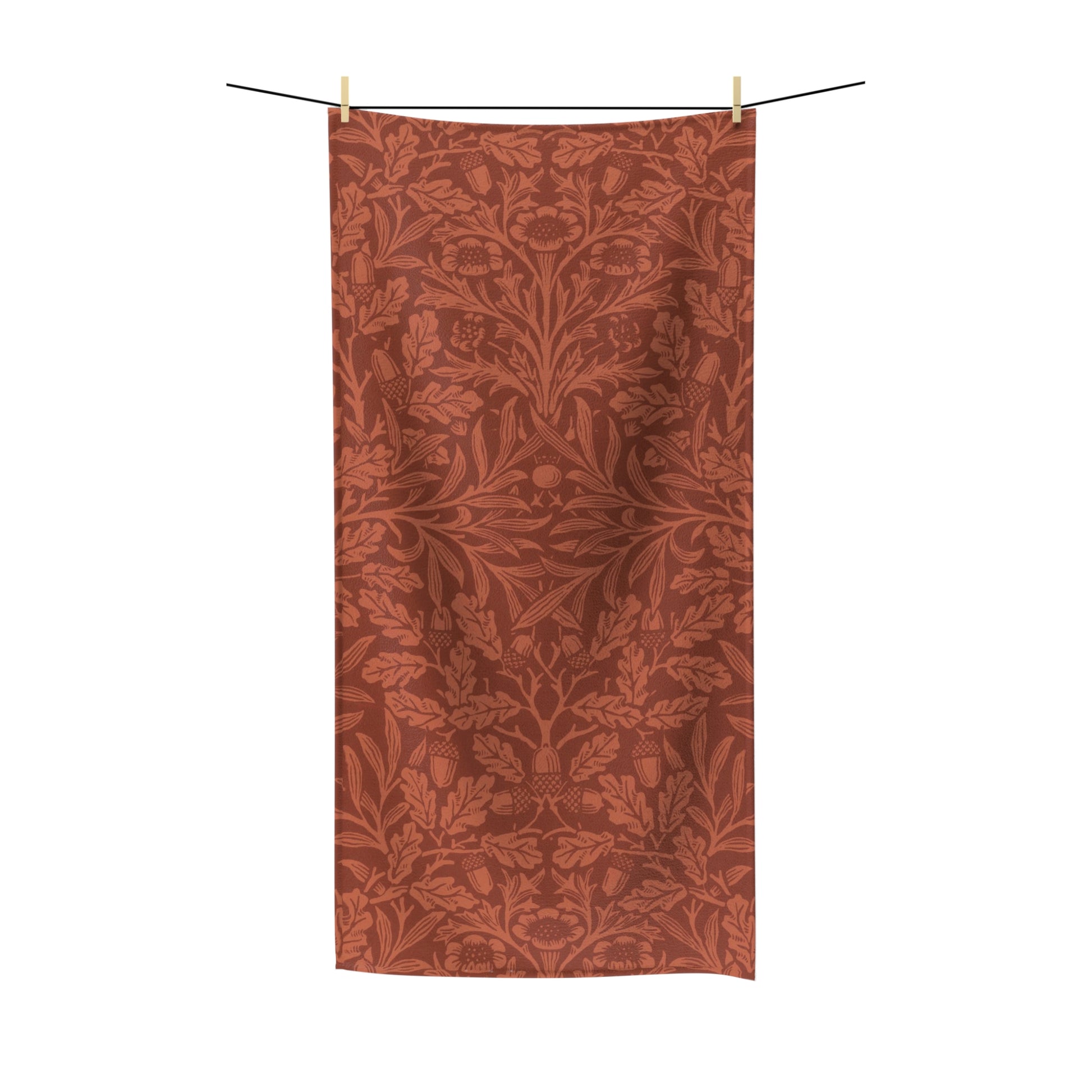 william-morris-co-luxury-polycotton-towel-acorns-and-oak-leaves-collection-3