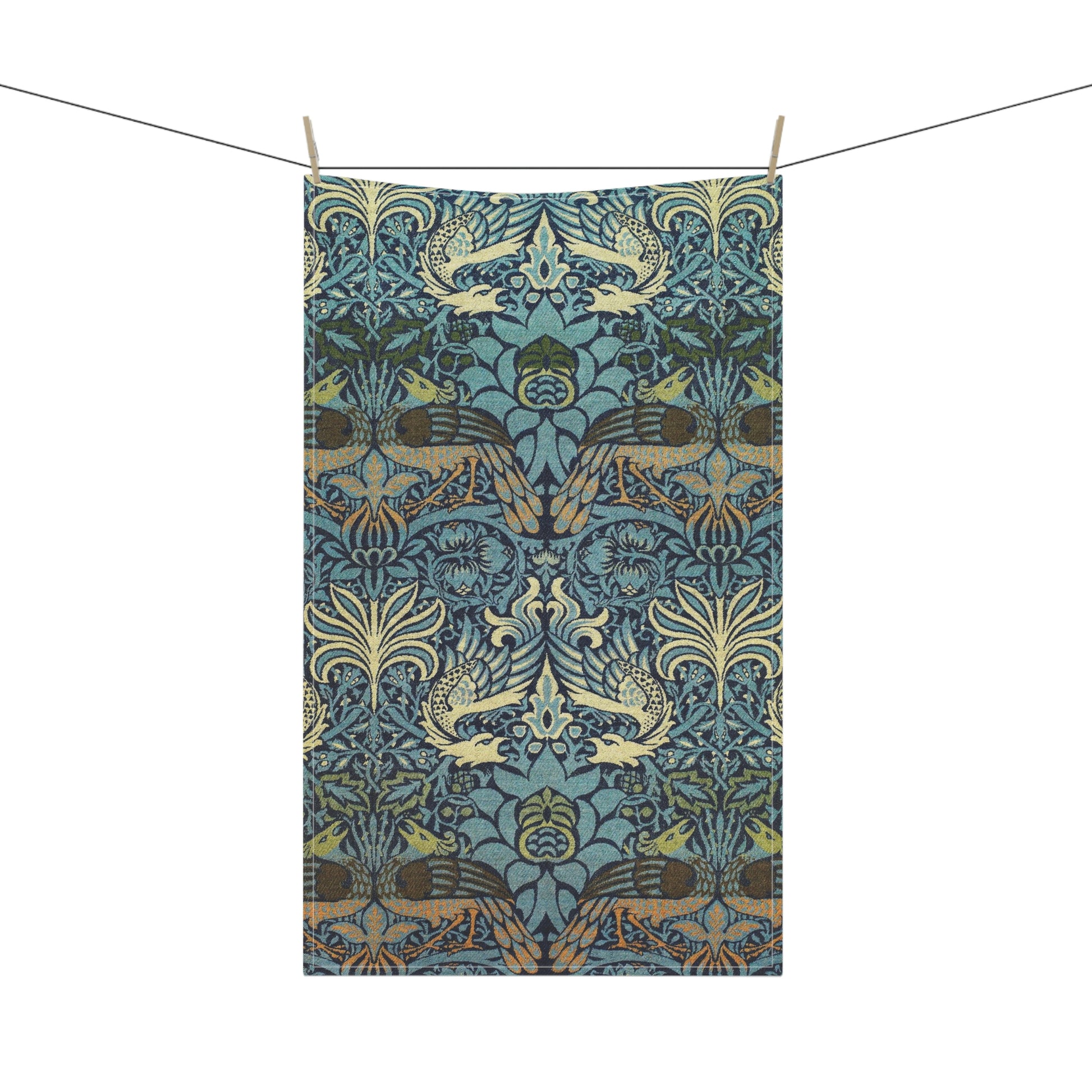 william-morris-co-kitchen-tea-towel-peacock-and-dragon-collection-4