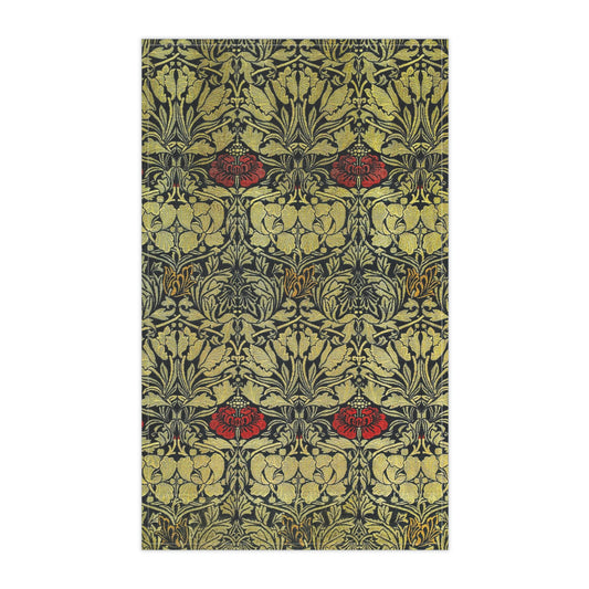 William Morris & Co Kitchen Tea Towel - Tulip and Rose Collection