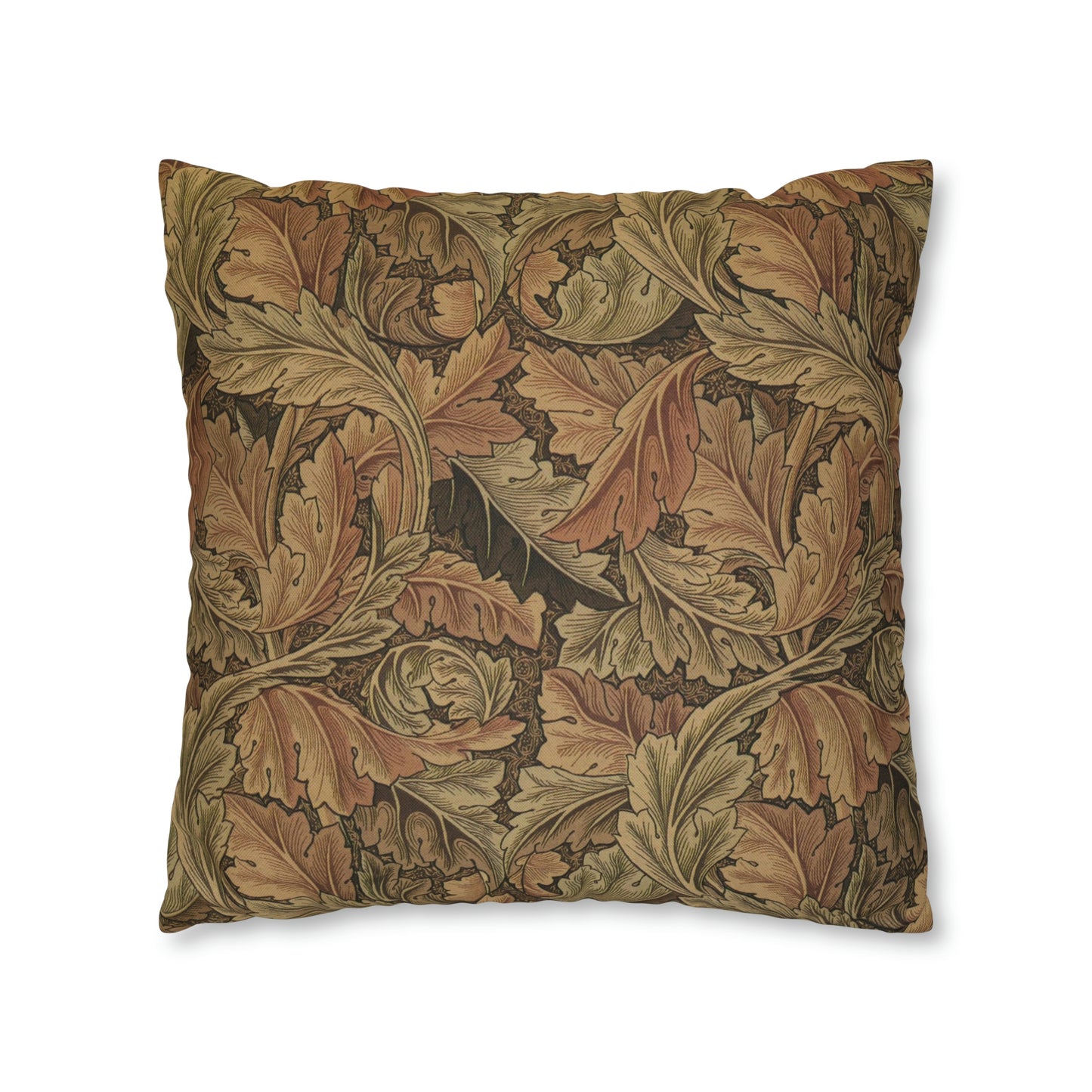 william-morris-co-spun-poly-cushion-cover-acanthus-collection-brown-24