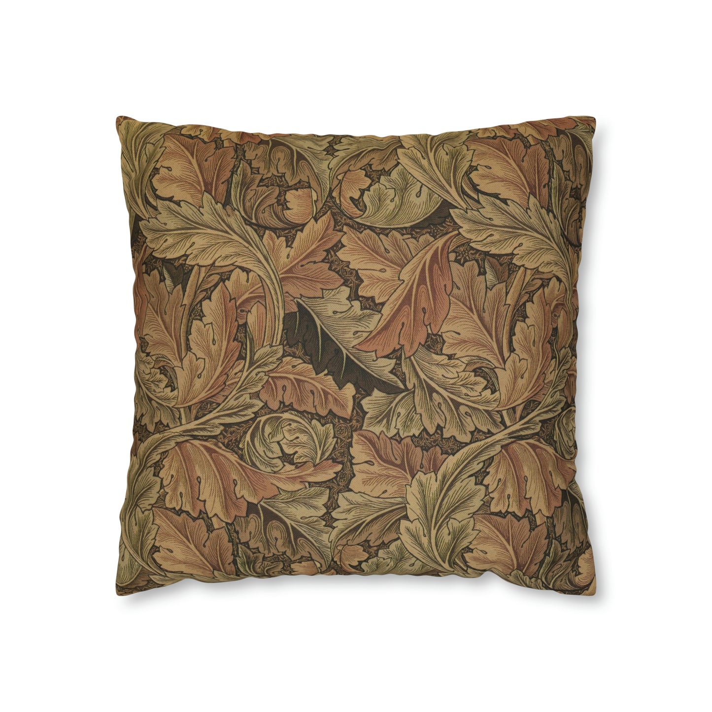 william-morris-co-spun-poly-cushion-cover-acanthus-collection-brown-15