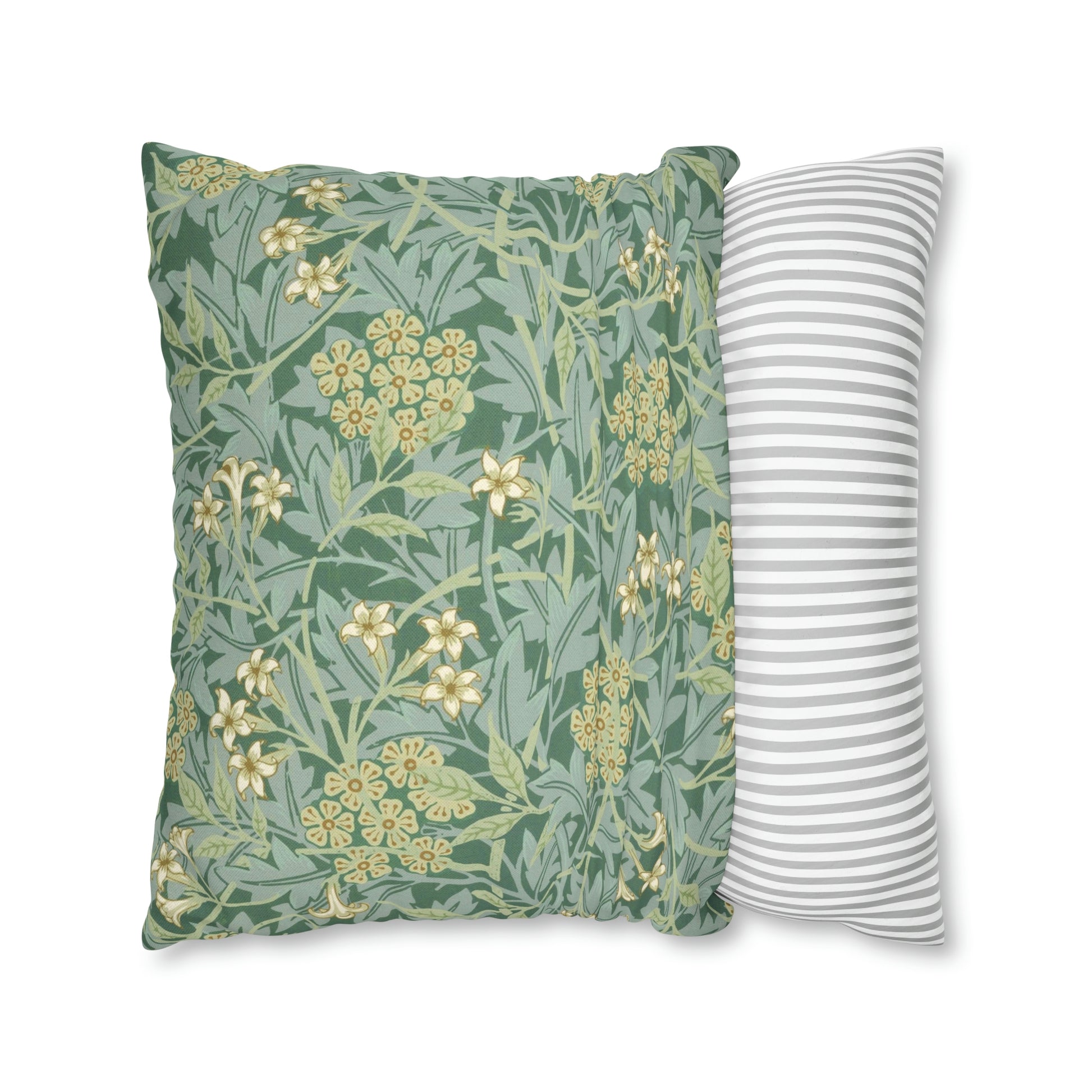 william-morris-co-spun-poly-cushion-cover-jasmine-collection-green-5