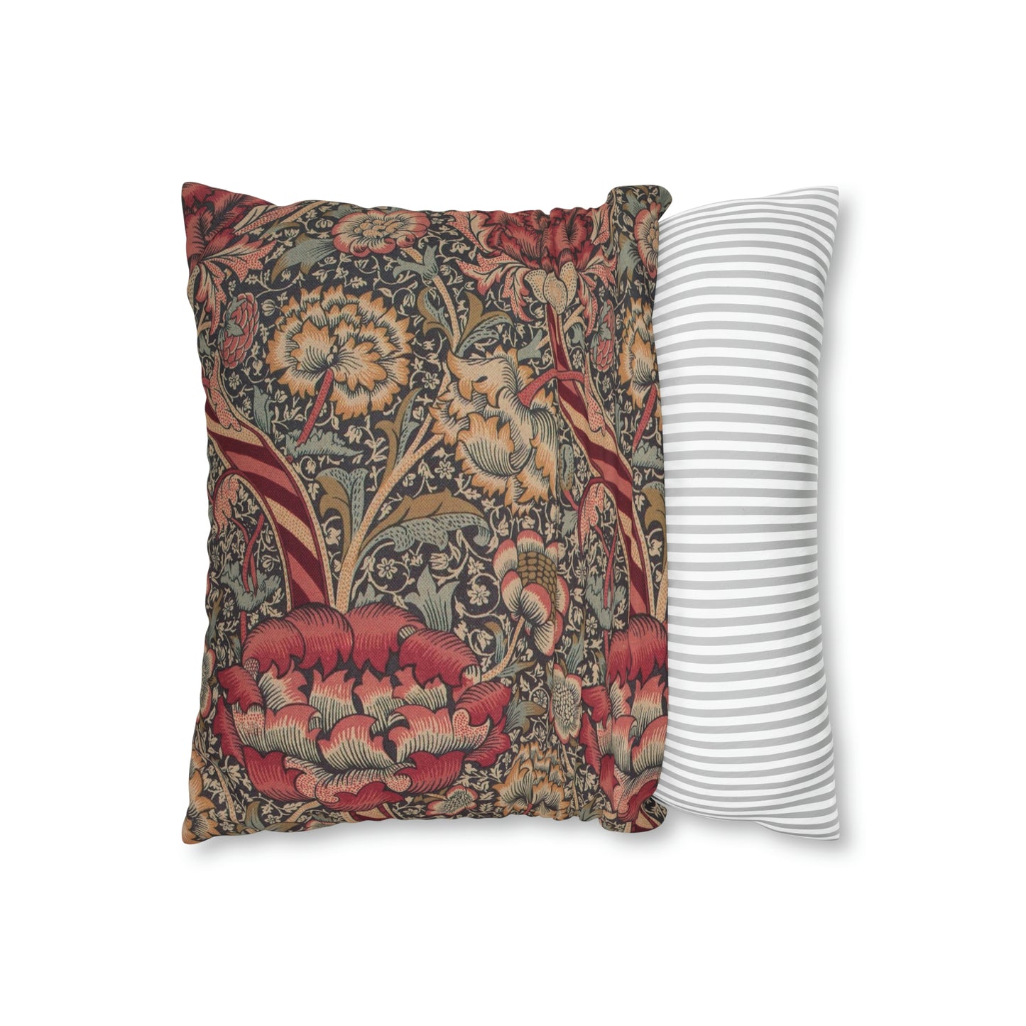 Spun Poly Cushion Cover inspired by William Morris - Wandle Collection