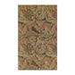 A kitchen tea towel with a floral and leaf pattern, inspired by William Morris - Acanthus Collection.