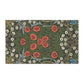 A kitchen tea towel with a floral pattern inspired by William Morris - Blackthorn Collection.