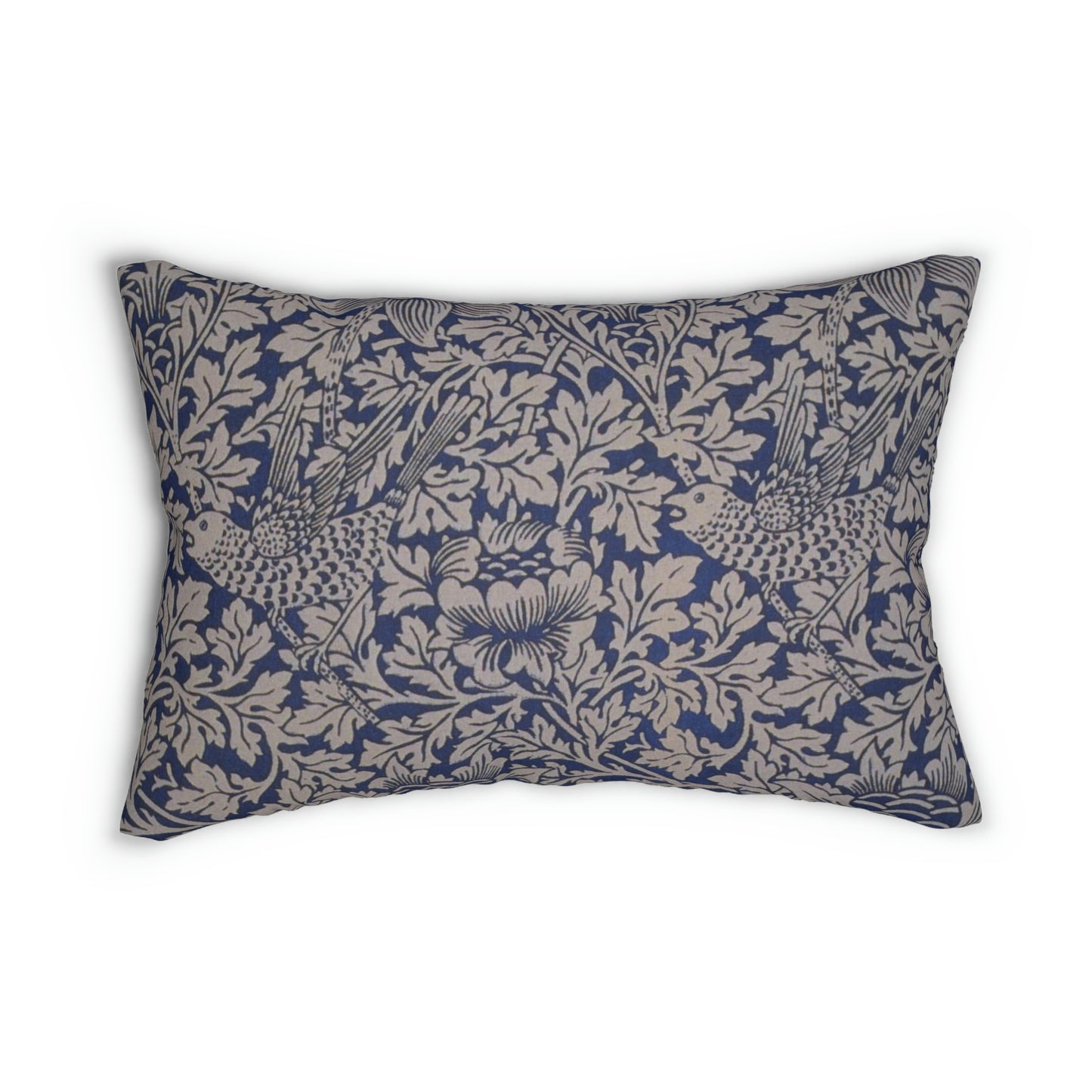 William Morris & Co cushions are designed to add a touch of custom character to any setting, these cushions are a decor enthusiast's dream come true. Add this beautiful spun-polyester lumbar pillow to your home decor pieces today.