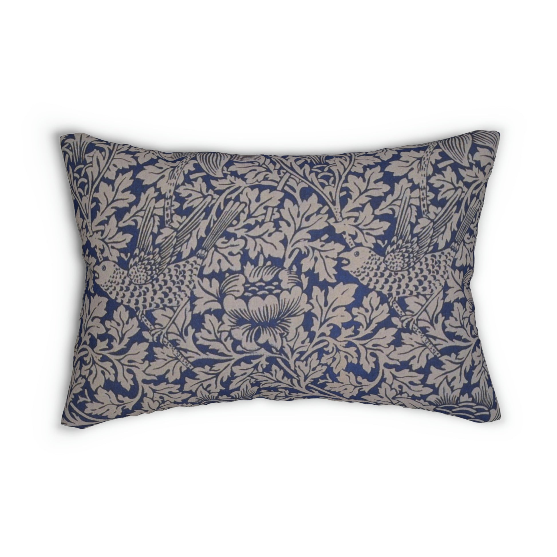 William Morris & Co cushions are designed to add a touch of custom character to any setting, these cushions are a decor enthusiast's dream come true. Add this beautiful spun-polyester lumbar pillow to your home decor pieces today.