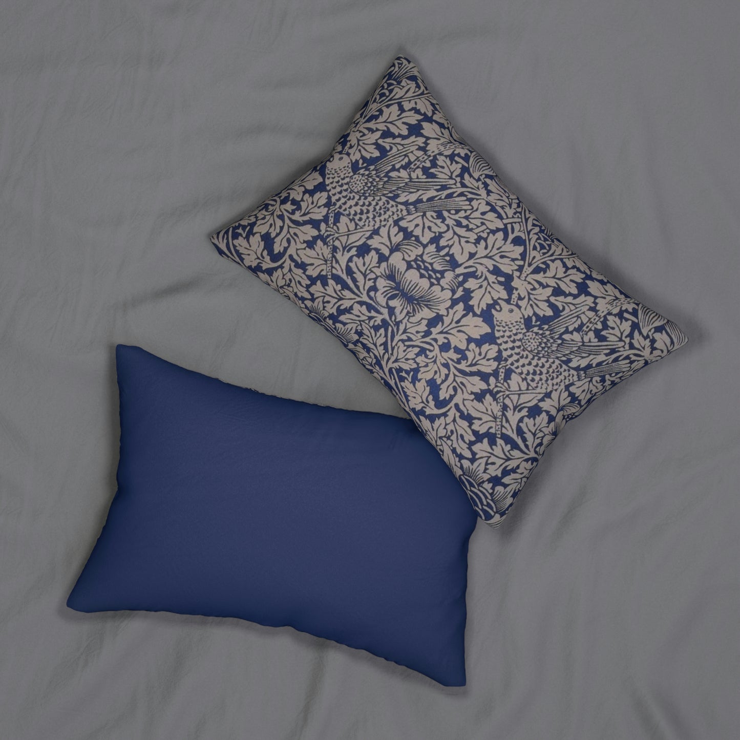 William Morris & Co cushions are designed to add a touch of custom character to any setting, these cushions are a decor enthusiast's dream come true. Add this beautiful spun-polyester lumbar pillow to your home decor pieces today.