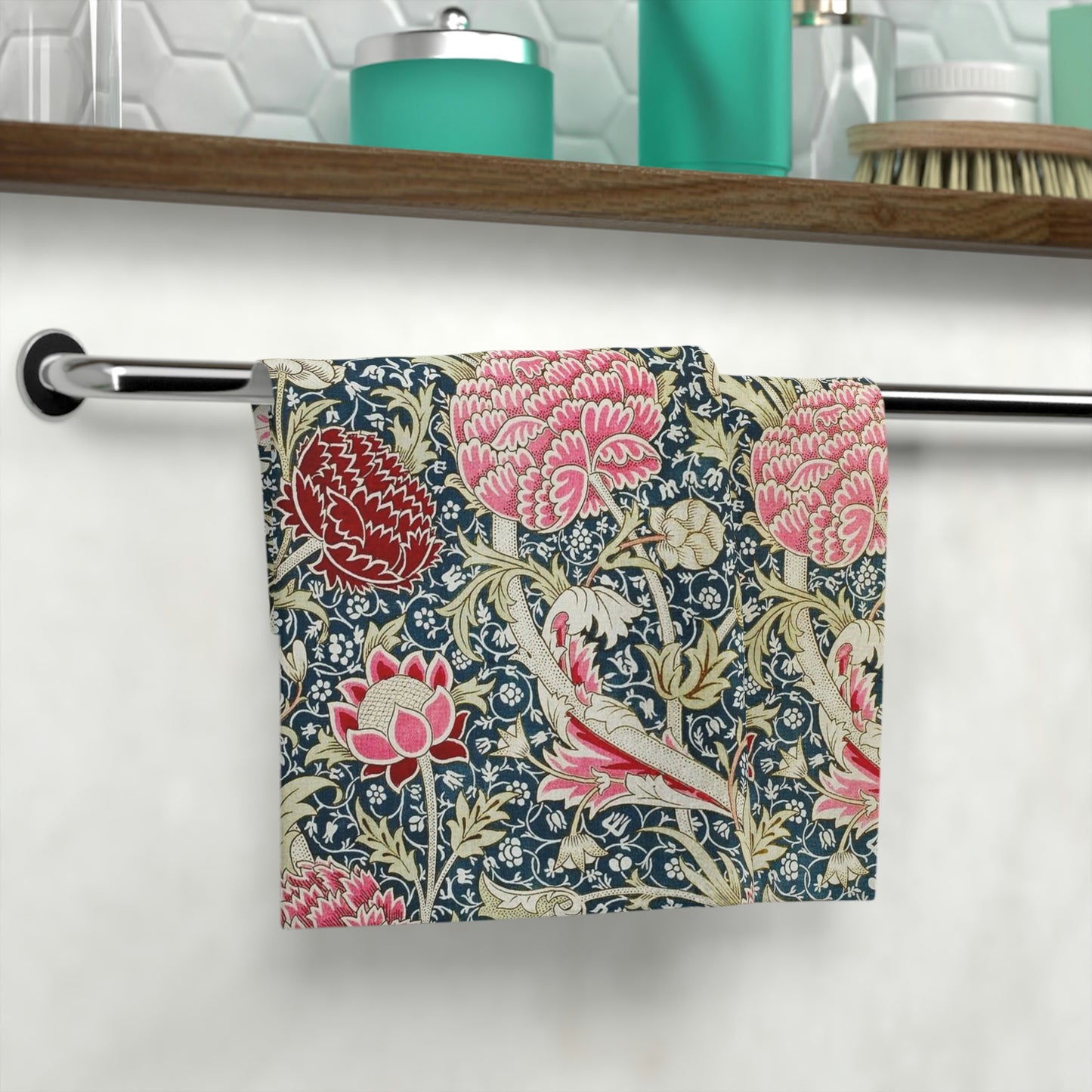 Washcloth inspired by William Morris - Cray Collection