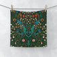 Washcloth inspired by William Morris & Co floral pattern called Tulip Collection